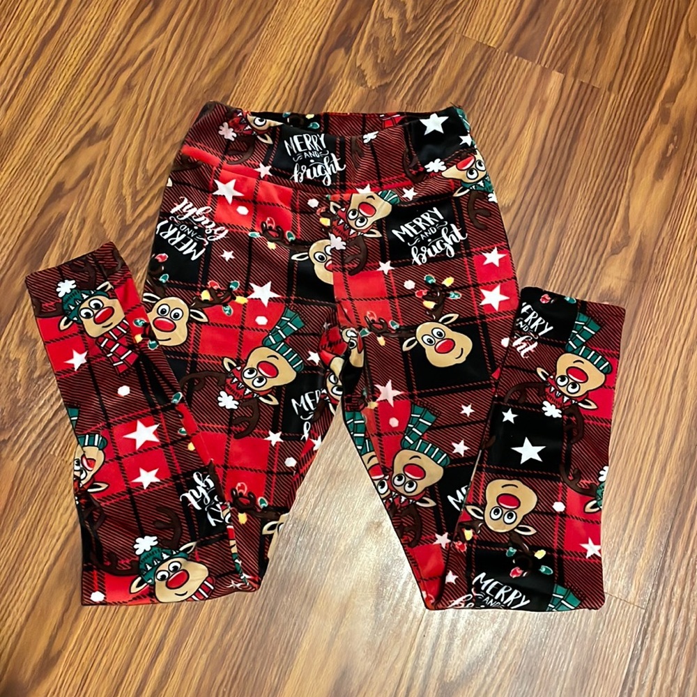 Christmas leggings very comfy